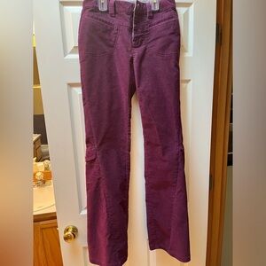 Size 4 Tall corduroy Athleta pants